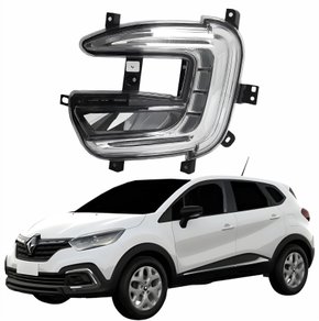 Farol Auxiliar De Milha Renault Captur 2017 Até 2024 Drl Led Daylight Lado Esquerdo Motorista