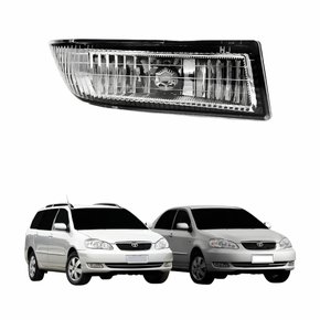 Farol Auxiliar De Milha Toyota Corolla Fielder 2003 2004 Lado Direito Passageiro