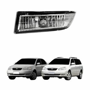 Farol Auxiliar De Milha Toyota Corolla Fielder 2003 2004 Lado Esquerdo Motorista