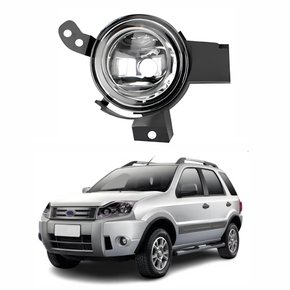 Farol Auxiliar De Milha Ford Ecosport 2008 Até 2012 Lado Esquerdo Motorista