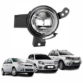 Farol Auxiliar De Milha Ford Fiesta Ka Ecosport 2008 Até 2012 Lado Direito Passageiro