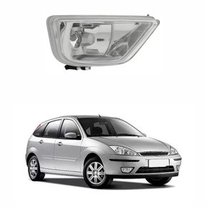 Farol Auxiliar de Milha Ford Focus 2004 Até 2008 Lado Direito Passageiro