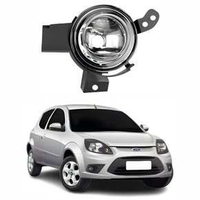Farol Auxiliar De Milha Ford Ka 2008 Até 2011 Lado Direito Passageiro