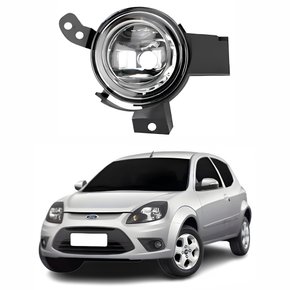 Farol Auxiliar De Milha Ford Ka 2008 Até 2011 Lado Esquerdo Motorista