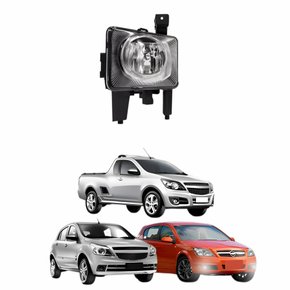 Farol Auxiliar de Milha Gm Agile Montana 2009 Até 2012 Vectra 2006 Até 2012 Lado Direito Passageiro