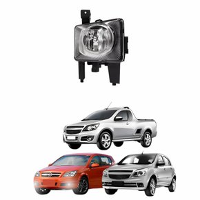 Farol Auxiliar de Milha Gm Agile Montana 2009 Até 2012 Vectra 2006 Até 2012 Lado Esquerdo Motorista