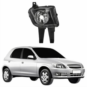 Farol Auxiliar De Milha Gm Celta 2007 Até 2015 Lado Direito Passageiro