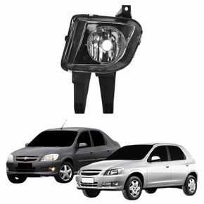 Farol Auxiliar De Milha Gm Celta 2007 Até 2015 Prisma 2007 Até 2012Lado Esquerdo Motorista