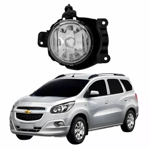 Farol Auxiliar De Milha Gm Spin 2012 2013 2014 2015 2016 Lado Esquerdo Motorista