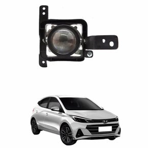 Farol Auxiliar de Milha Hyundai Hb20 2023 Lado Direito Passageiro