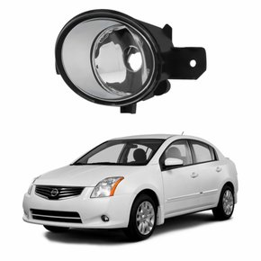 Farol Auxiliar De Milha Nissan Sentra 2007 Até 2017 Lado Esquerdo Motorista