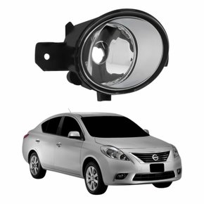 Farol Auxiliar De Milha Nissan Versa 2011 Até 2018 Lado Direito Passageiro
