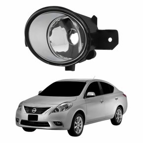 Farol Auxiliar De Milha Nissan Versa 2011 Até 2018 Lado Esquerdo Motorista