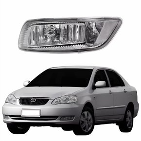 Farol Auxiliar De Milha Toyota Corolla 2005 2006 2007 2008 Lado Esquerdo Motorista