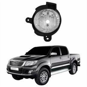 Farol Auxiliar De Milha Toyota Hilux Srv 2012 2013 2014 2015 Lado Esquerdo Motorista