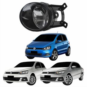 Farol Auxiliar De Milha Vw Gol Voyage G7 2016 Até 2018 Fox 2015 Até 2017 Lado Esquerdo Motorista
