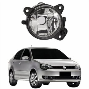 Farol Auxiliar De Milha Vw Polo 2007 Até 2012 Lado Direito Passageiro
