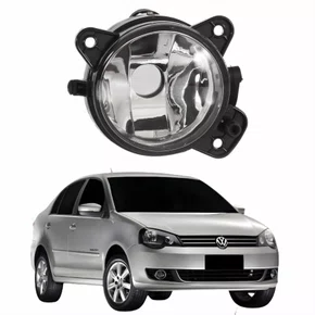 Farol Auxiliar De Milha Vw Polo 2007 Até 2012 Lado Direito Passageiro