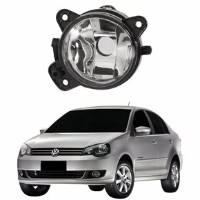 Farol Auxiliar De Milha Vw Polo 2007 Até 2012 Lado Esquerdo Motorista