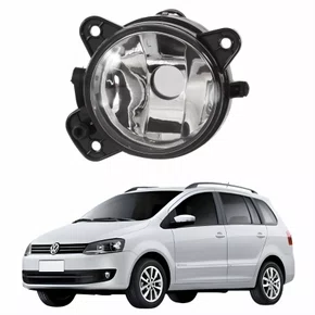 Farol Auxiliar De Milha Vw Spacefox 2011 Até 2014 Lado Esquerdo Motorista