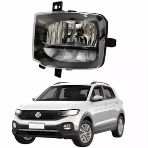 Farol Auxiliar Vw T-Cross 2019 Até 2024 Full Led Lado Esquerdo Motorista