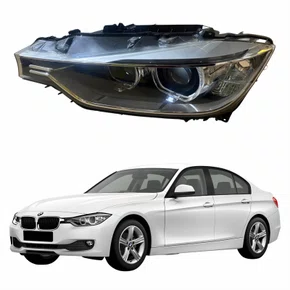 Farol Principal Bmw 316I 320I 328I 2012 Até 2019 Lado Esquerdo Motorista