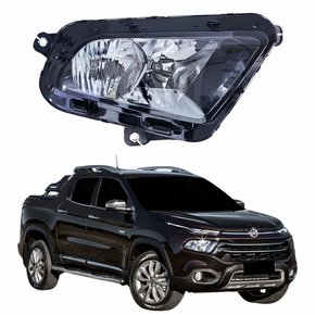 Farol Central Fiat Toro 2016 Até 2021 Lado Direito Passageiro