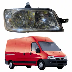 Farol Principal Fiat Ducato 2003 2004 2005 Elétrico Lado Direito Passageiro
