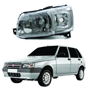 Farol Fiat Uno Fire 2004 Até 2013 Lado Esquerdo Motorista