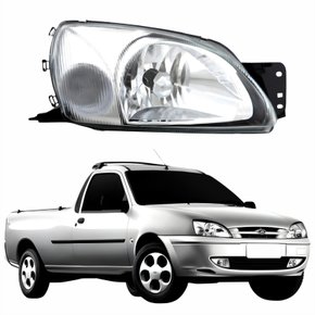 Farol Ford Courier 2000 Até 2010 Pisca Cristal Lado Direito Passageiro