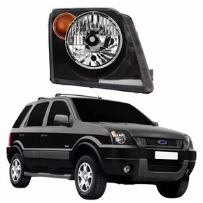 Farol Principal Ford Ecosport 2003 2004 2005 2006 2007 Pisca Âmbar Lado Direito Passageiro