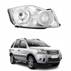 Farol Ford Ecosport 2008 Até 2011 Lado Direito Passageiro