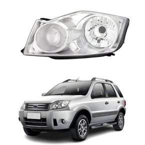 Farol Ford Ecosport 2008 Até 2011 Lado Esquerdo Motorista