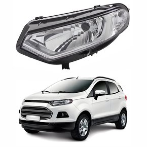 Farol Ford Ecosport 2013 Até 2017 Lado Esquerdo Motorista