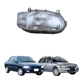Farol Ford Escort Zetec Perua SW 1997 Até 2002 Lado Direito Passageiro