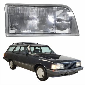 Farol Gm Caravan 1988 Até 1992 Original Arteb Lado Direito Passageiro