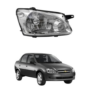 Farol Gm Classic 2011 Até 2016 Lado Direito Passageiro