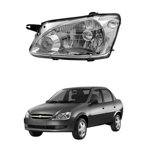 Farol Gm Classic 2011 Até 2016 Lado Esquerdo Motorista