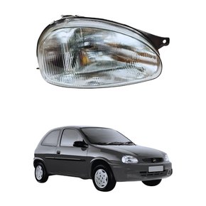 Farol Gm Corsa 1994 Até 1999 Lado Direito Passageiro