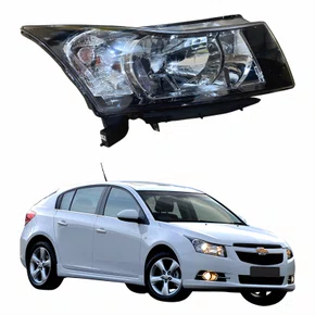 Farol Principal Gm Cruze 2012 2013 2014 2015 2016 Máscara Negra Lado Direito Passageiro