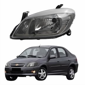 Farol Gm Prisma 2012 Até 2014 Cromomix Lado Esquerdo Motorista