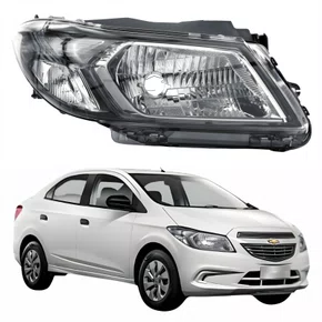 Farol Gm Prisma 2013 até 2016 Original Fumê Lado Direito Passageiro