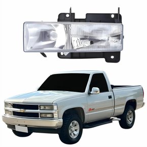 Farol Gm Silverado 1997 Até 2002 Lado Esquerdo Motorista