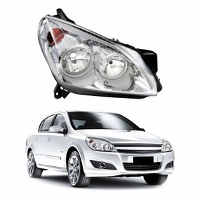 Farol Principal Gm Vectra 2010 2011 2012 Máscara Cromada Lado Direito Passageiro