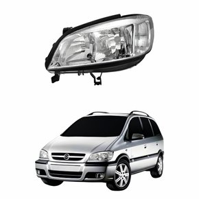 Farol Gm Zafira 2001 Até 2012 Elétrico Lado Esquerdo Motorista