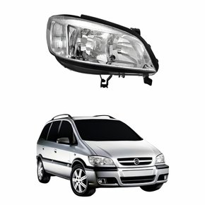 Farol Gm Zafira 2001 Até 2012 Elétrico Lado Direito Passageiro