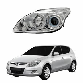Farol Hyundai I-30 2009 Até 2012 Lado Esquerdo Motorista