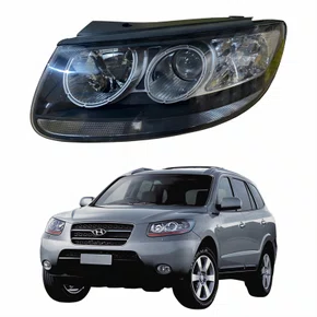 Farol Principal Hyundai Santa Fe 2006 2007 2008 2009 2010 Lado Esquerdo Motorista