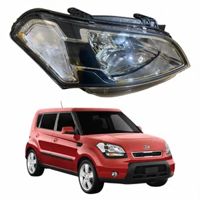 Farol Principal Kia Soul 2009 2010 2011 2012 Cromado Lado Direito Passageiro