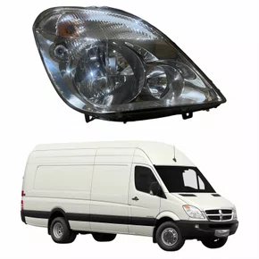 Farol Principal Mb Sprinter 2006 Até 2011 Lado Direito Passageiro